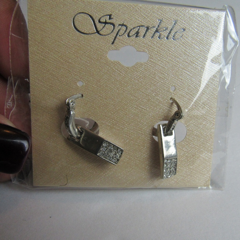NWT Silver Small Hoop Earrings